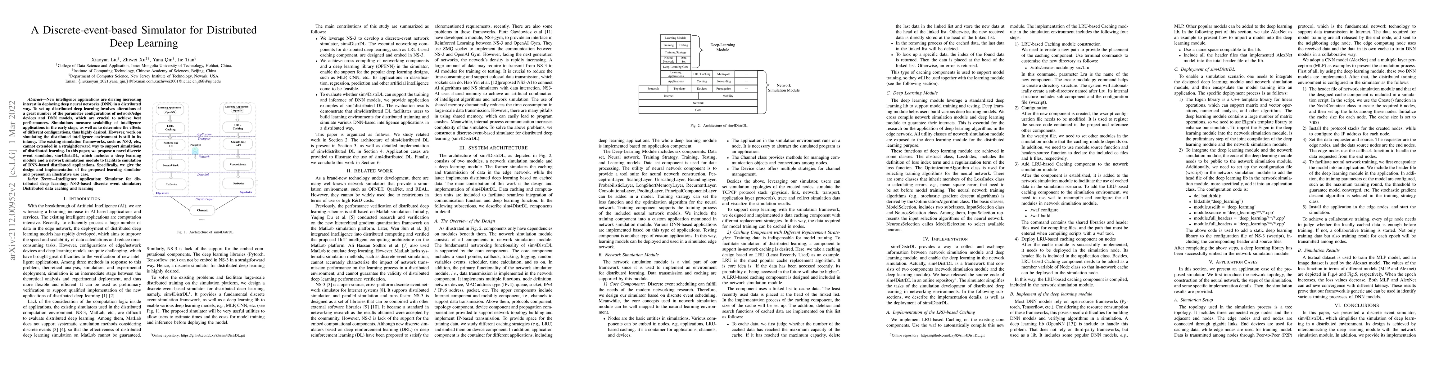 Thumbnail for A Discrete-event-based Simulator for Distributed Deep Learning
