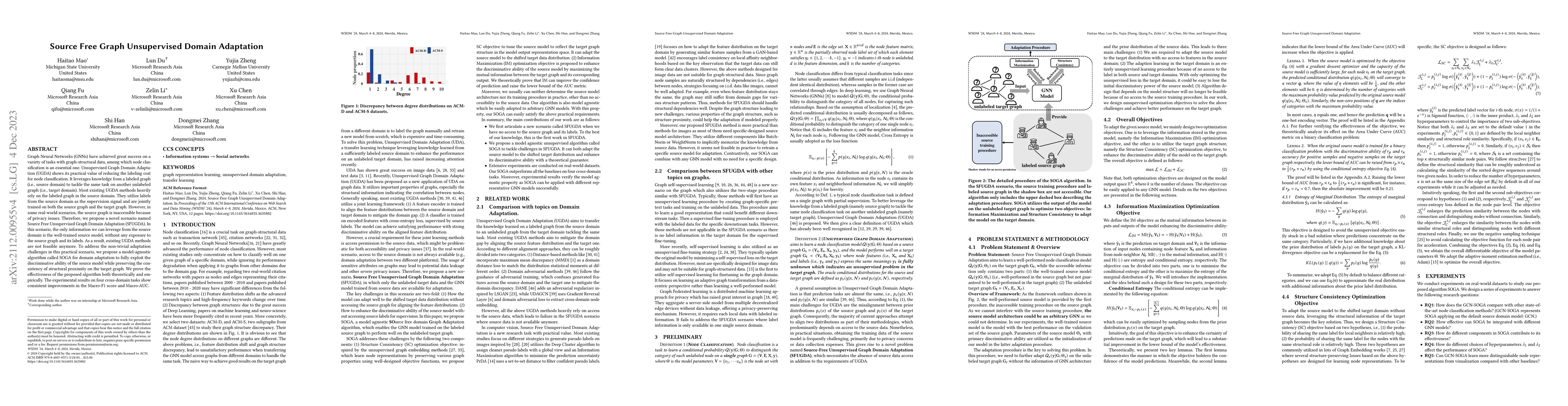 Thumbnail for Source Free Unsupervised Graph Domain Adaptation