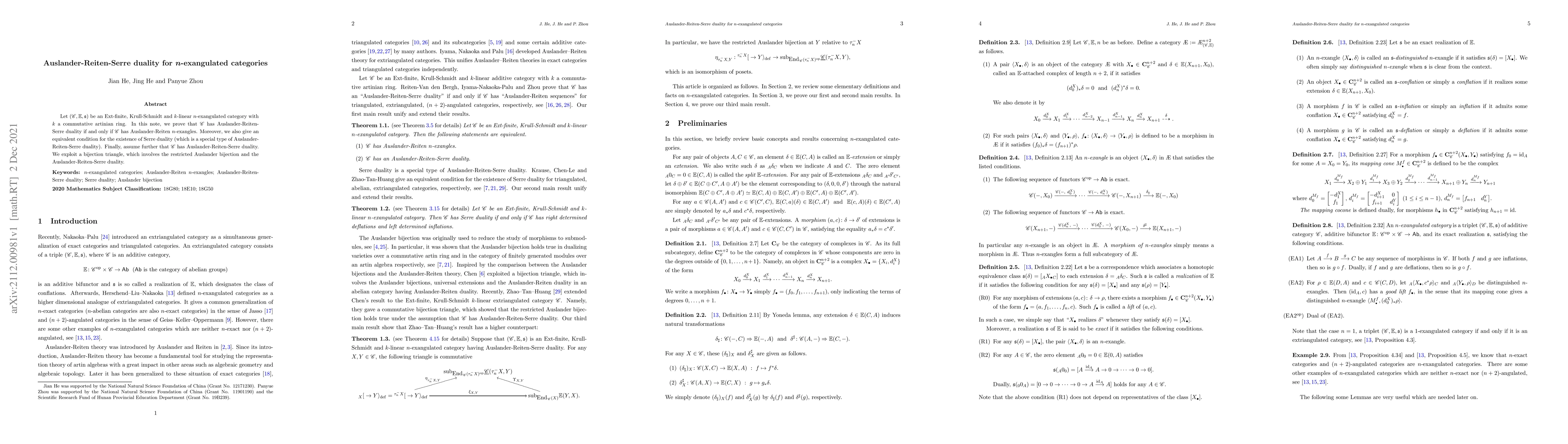 Thumbnail for Auslander-Reiten-Serre duality for n-exangulated categories