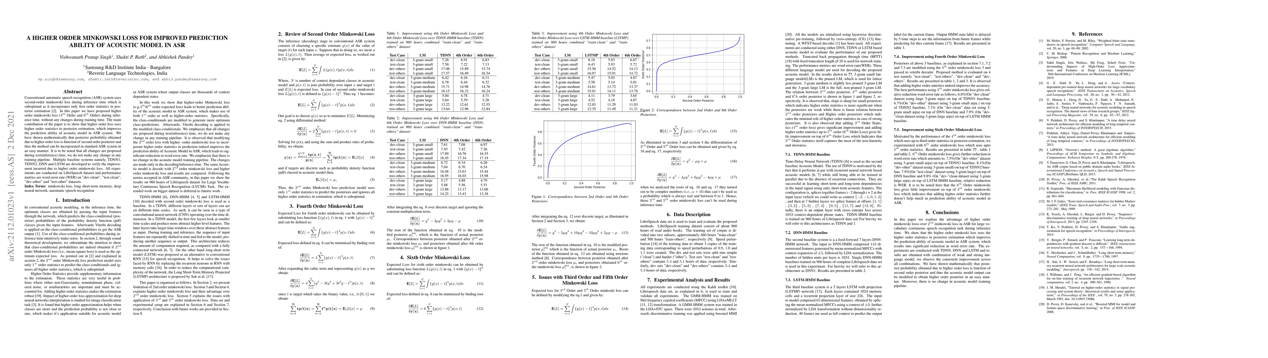 Thumbnail for A higher order Minkowski loss for improved prediction ability of
  acoustic model in ASR