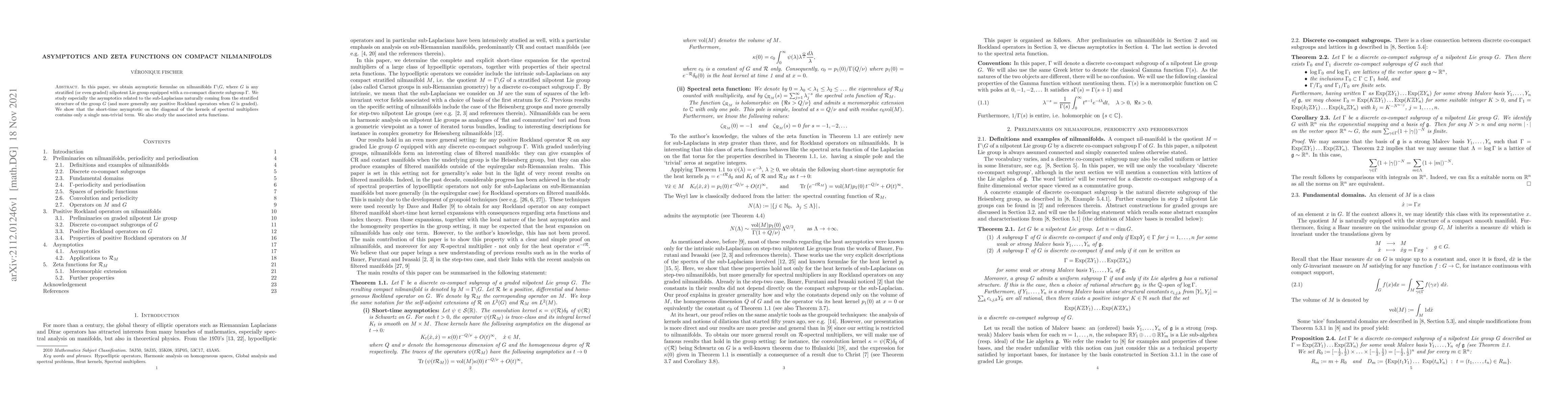 Thumbnail for Asymptotics and zeta functions on compact nilmanifolds