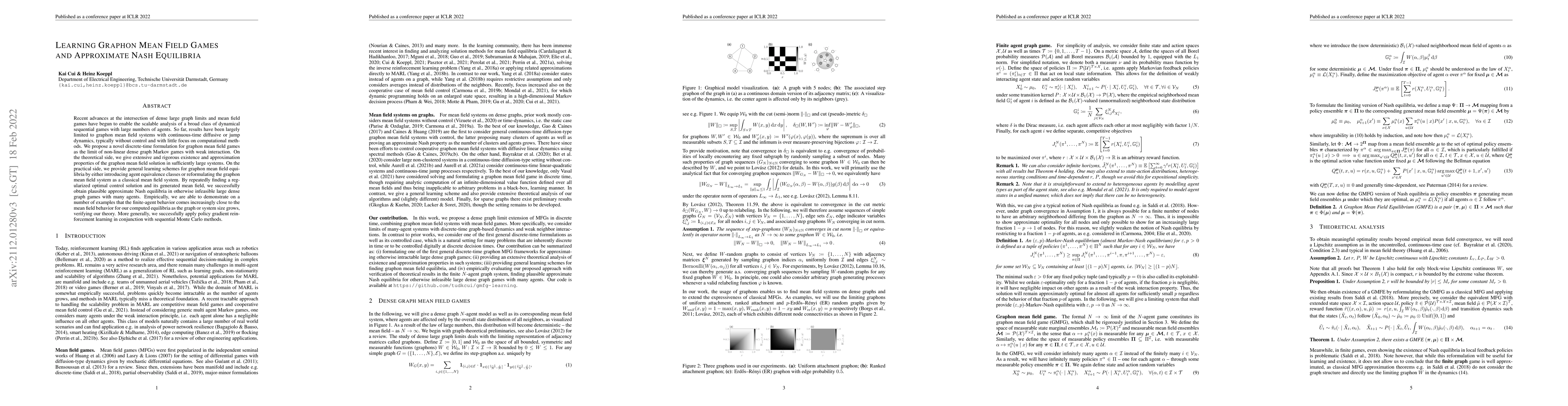 Thumbnail for Learning Graphon Mean Field Games and Approximate Nash Equilibria