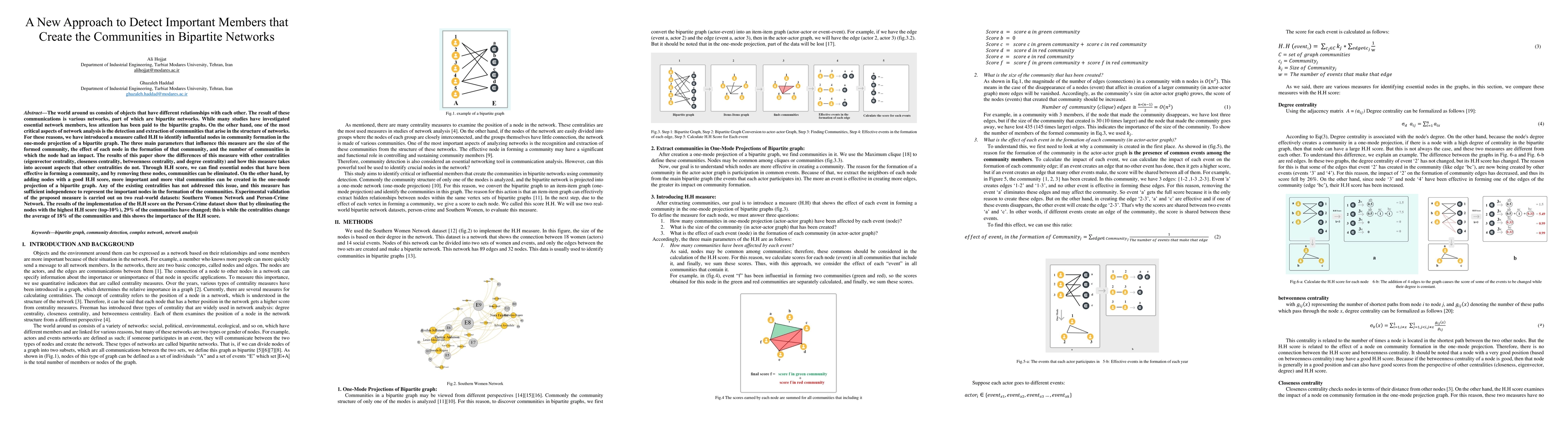 Thumbnail for A New Approach to Detect Important Members that Create the Communities
  in Bipartite Networks