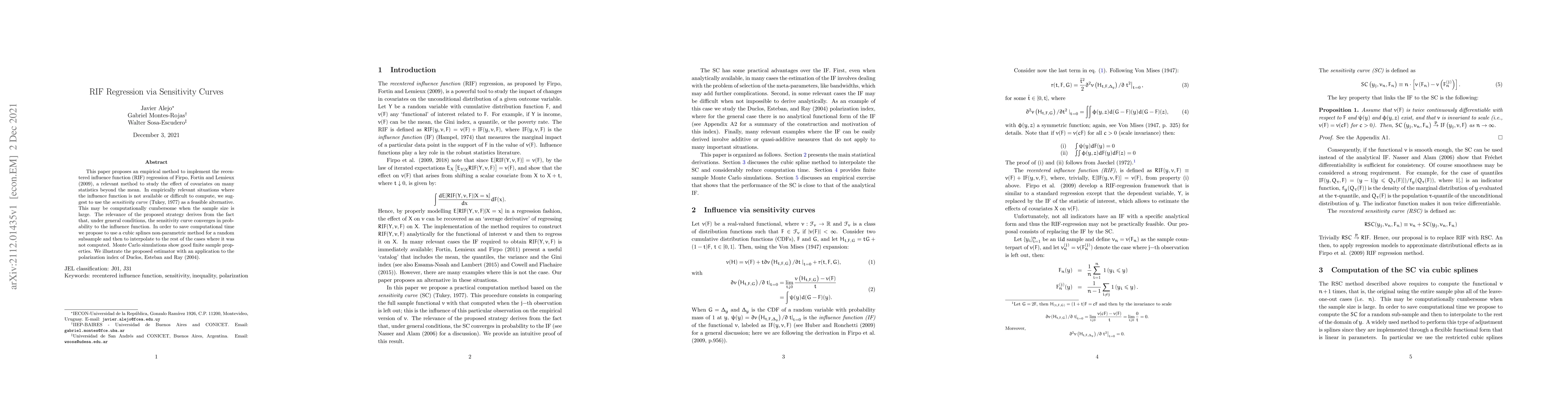 Thumbnail for RIF Regression via Sensitivity Curves