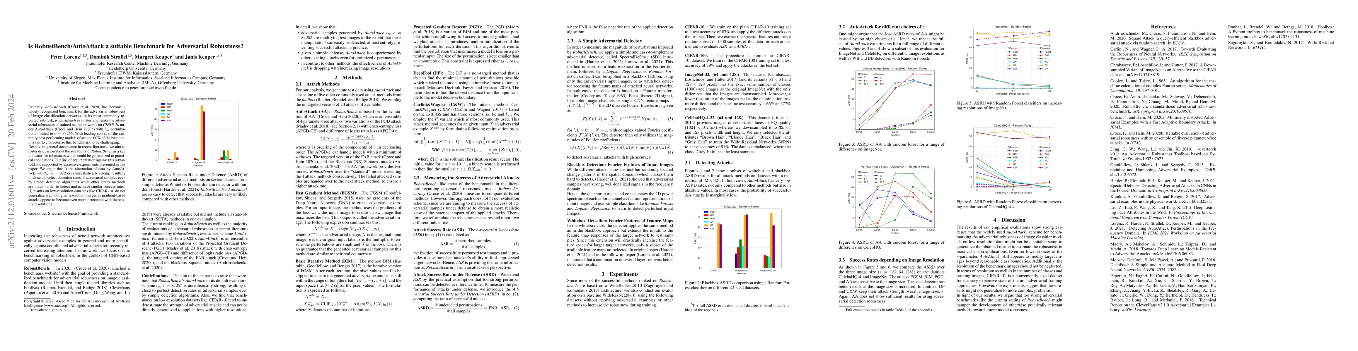 Thumbnail for Is RobustBench/AutoAttack a suitable Benchmark for Adversarial
  Robustness?