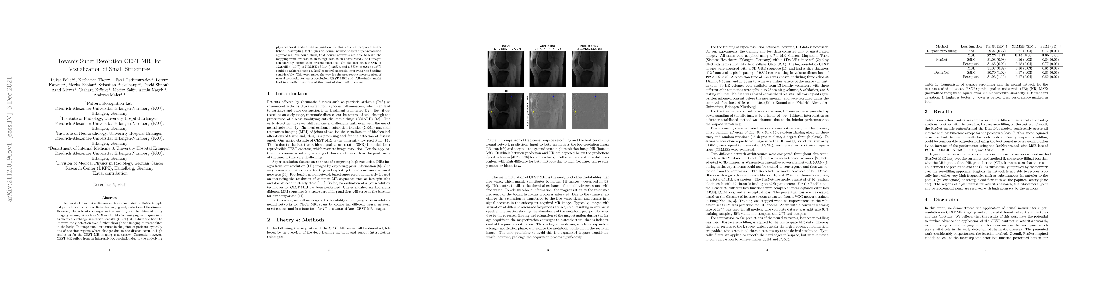 Thumbnail for Towards Super-Resolution CEST MRI for Visualization of Small Structures
