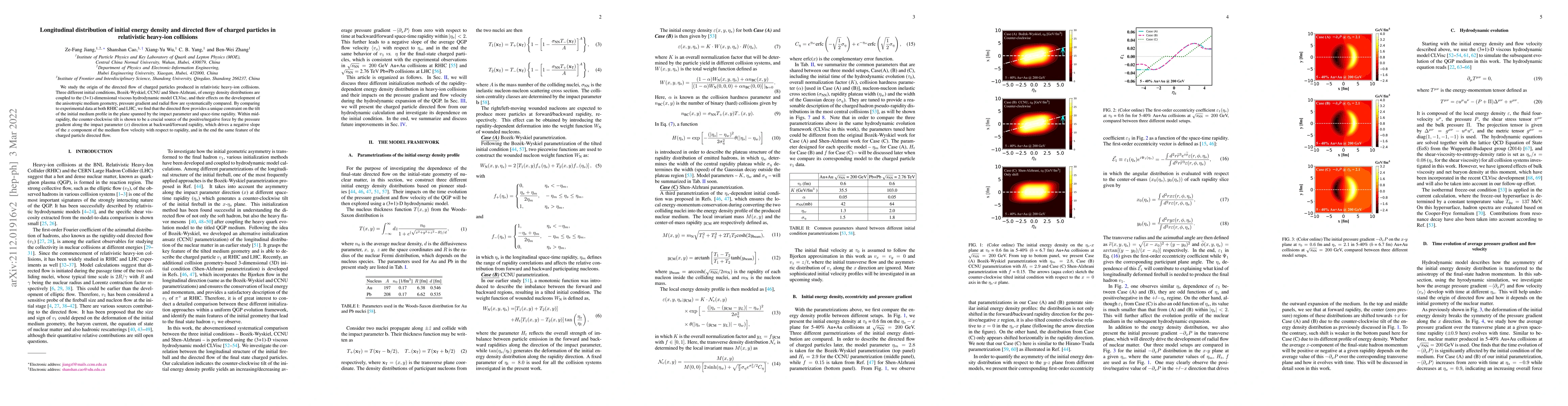 Thumbnail for Longitudinal distribution of initial energy density and directed flow of
  charged particles in relativistic heavy-ion collisions
