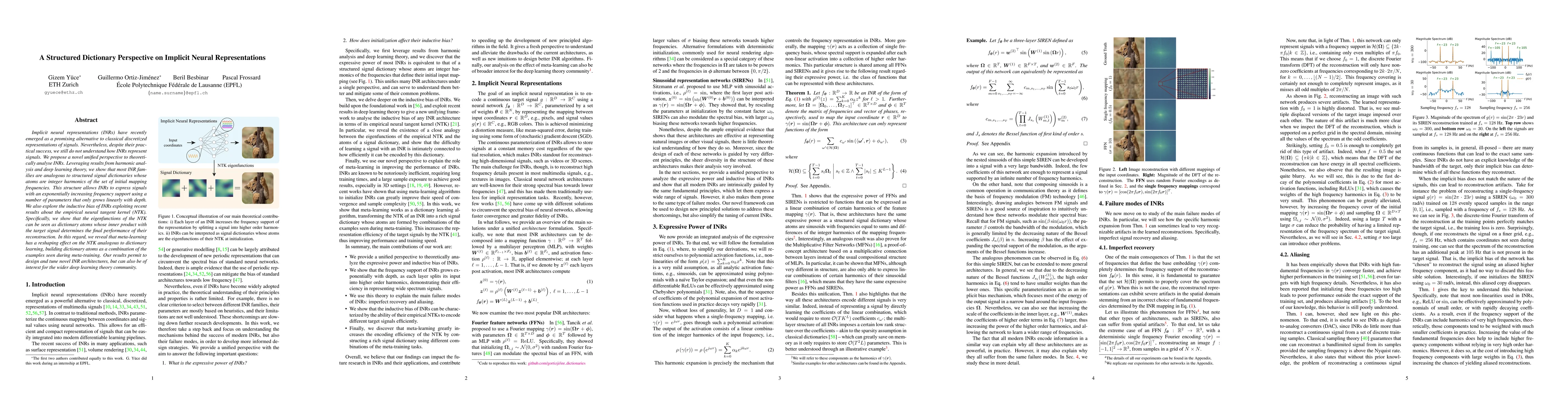 Thumbnail for A Structured Dictionary Perspective on Implicit Neural Representations