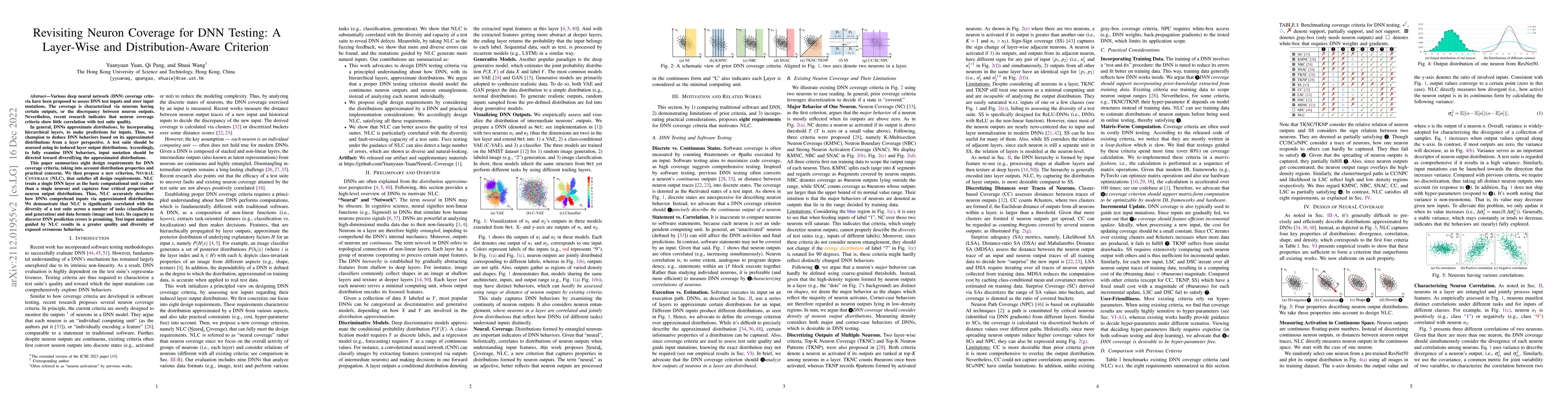 Thumbnail for Revisiting Neuron Coverage for DNN Testing: A Layer-Wise and
  Distribution-Aware Criterion