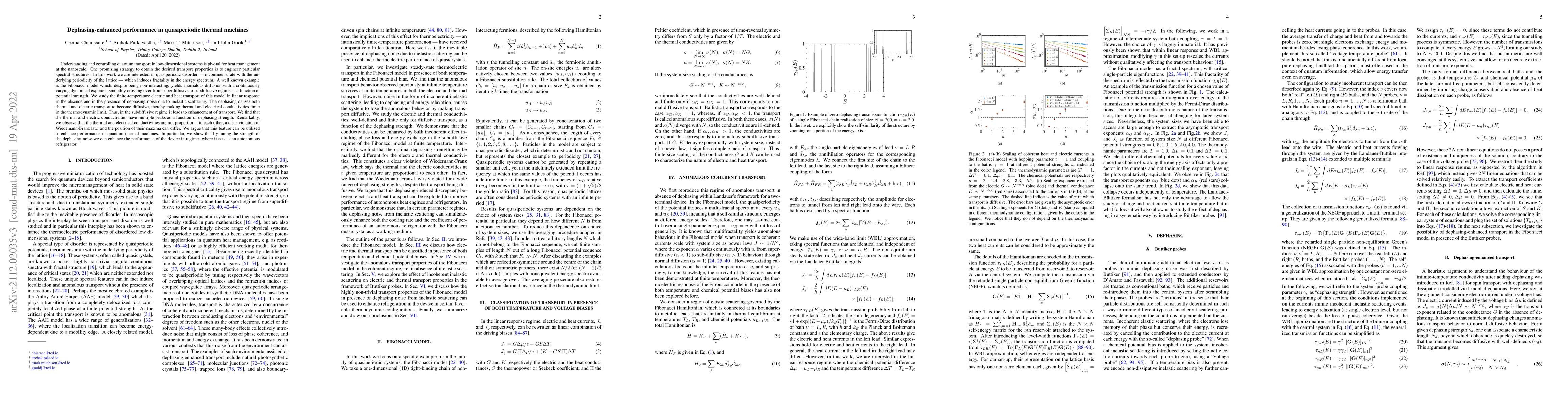 Thumbnail for Dephasing-enhanced performance in quasiperiodic thermal machines