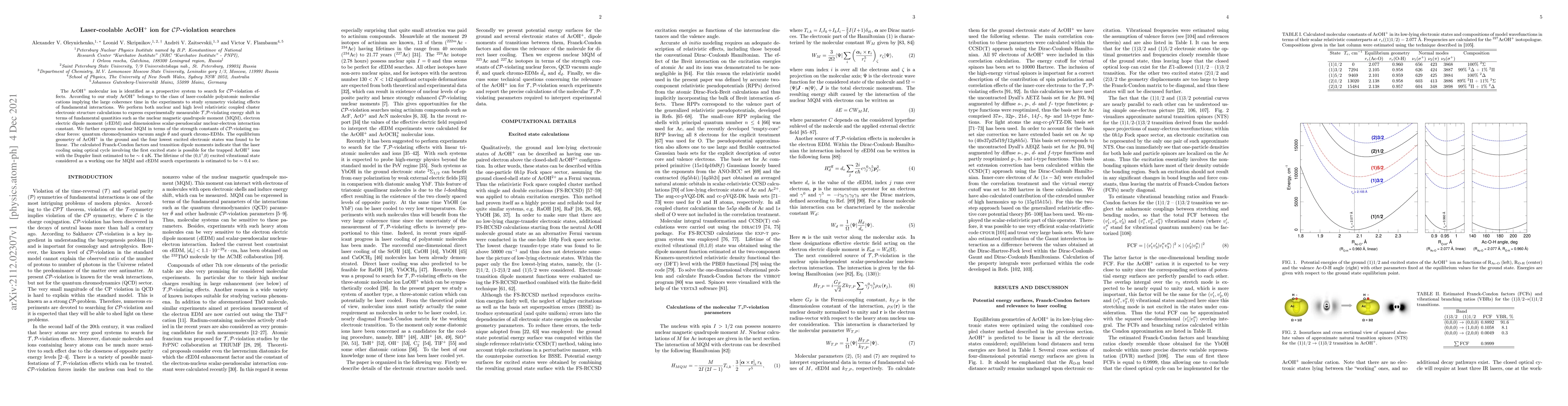 Thumbnail for Laser-coolable AcOH$^+$ ion for $\mathcal{CP}$-violation searches