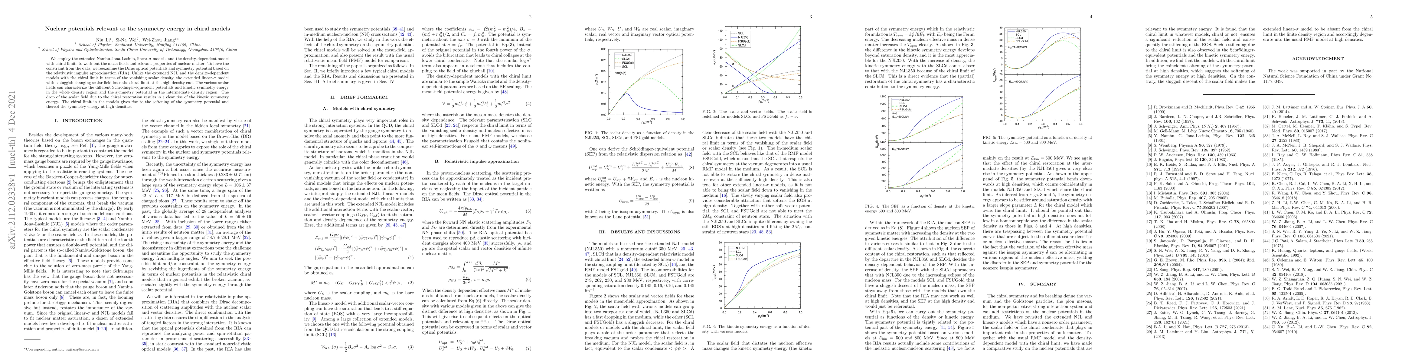Thumbnail for Nuclear potentials relevant to the symmetry energy in chiral models