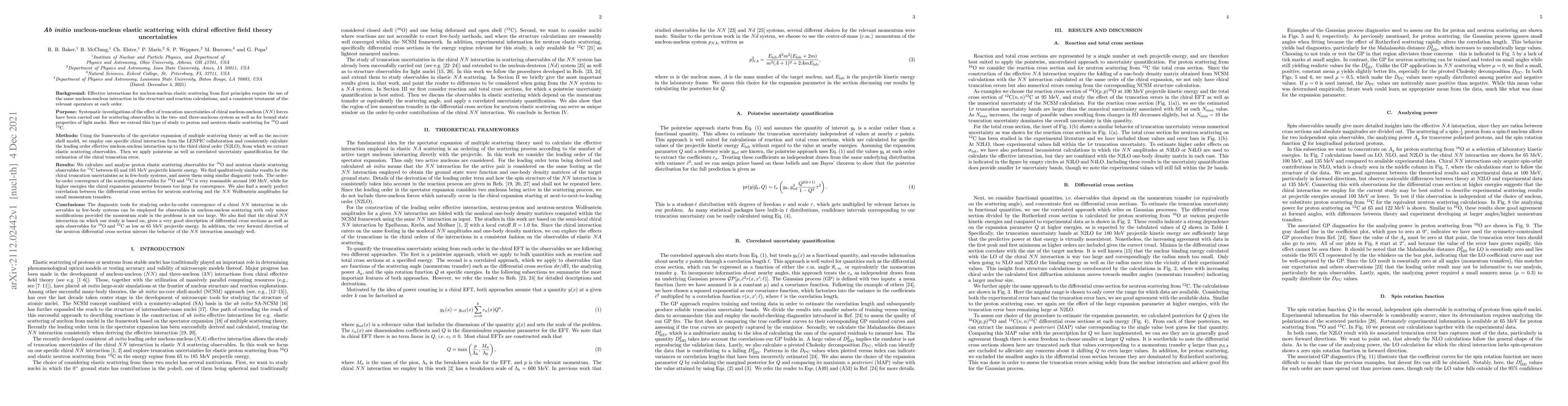 Thumbnail for Ab initio nucleon-nucleus elastic scattering with chiral effective field
  theory uncertainties