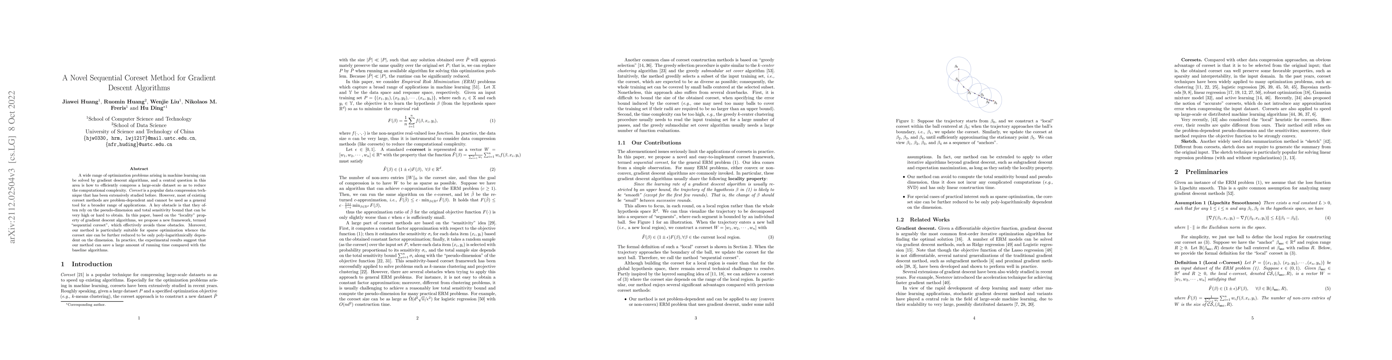 Thumbnail for A Novel Sequential Coreset Method for Gradient Descent Algorithms