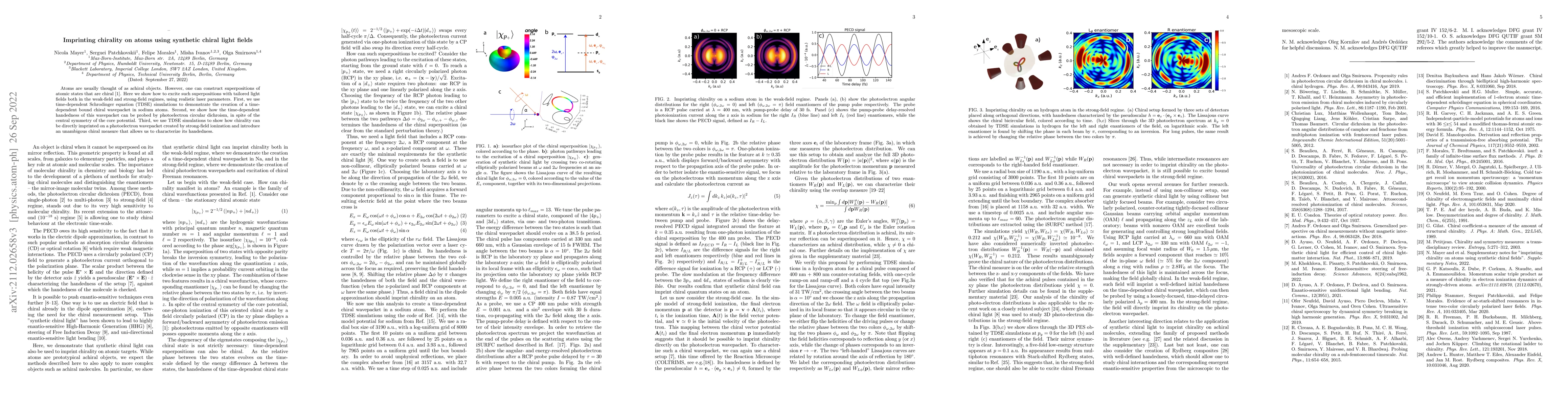 Thumbnail for Imprinting chirality on atoms using synthetic chiral light fields