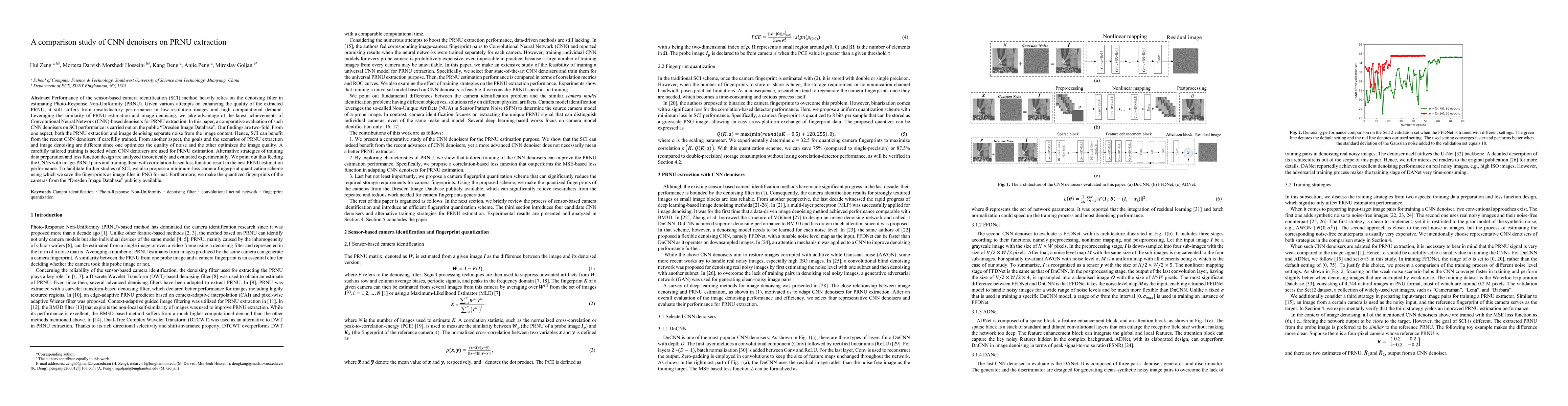 Thumbnail for A comparison study of CNN denoisers on PRNU extraction