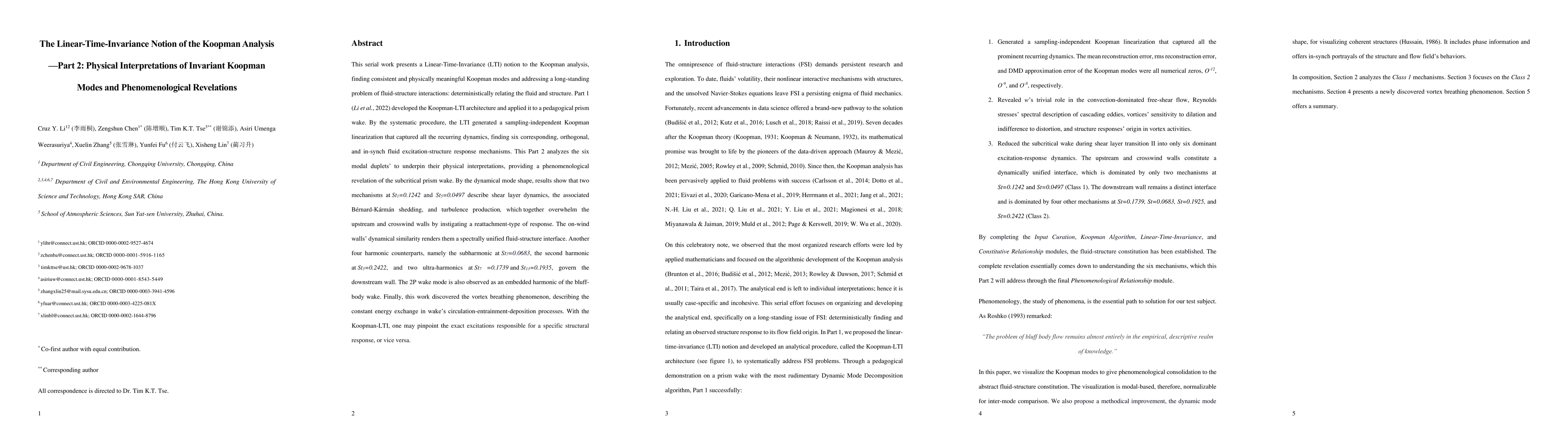 Thumbnail for The Linear-Time-Invariance Notion of the Koopman Analysis-Part 2:
  Physical Interpretations of Invariant Koopman Modes and Phenomenological
  Revelations