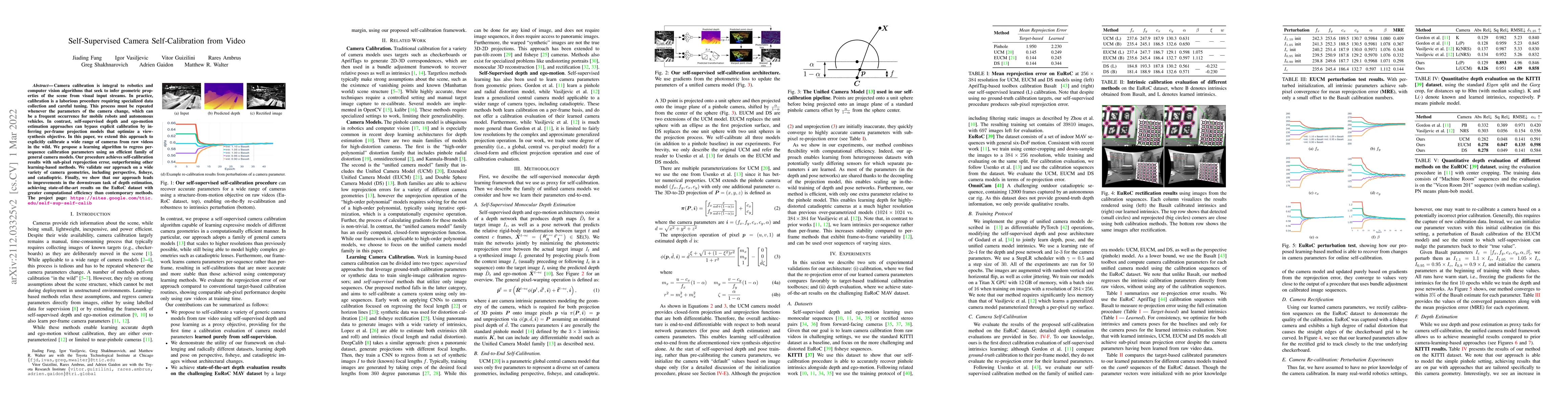Thumbnail for Self-Supervised Camera Self-Calibration from Video