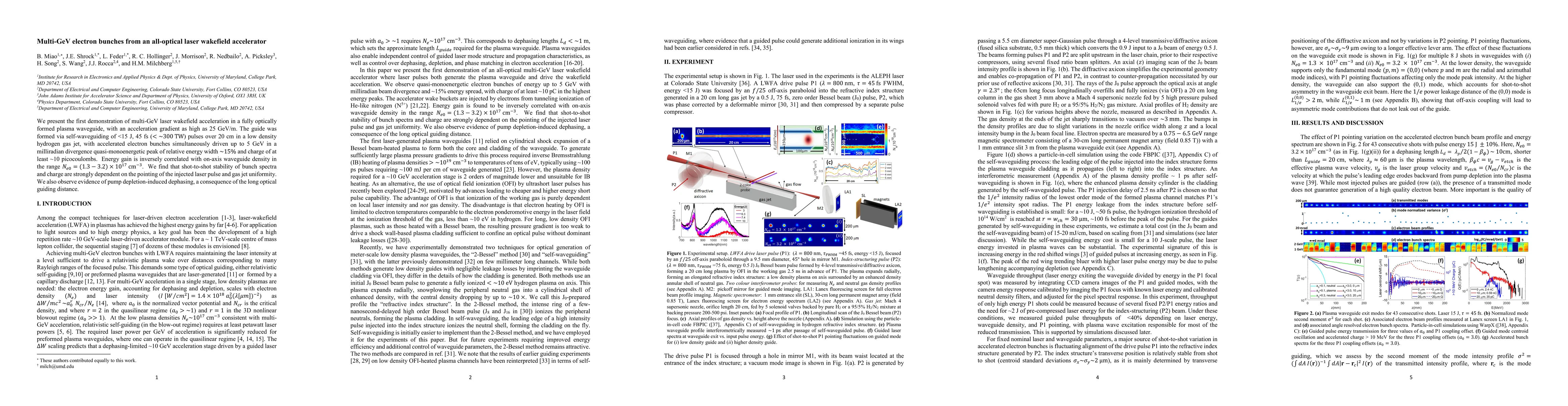 Thumbnail for Multi-GeV electron bunches from an all-optical laser wakefield
  accelerator