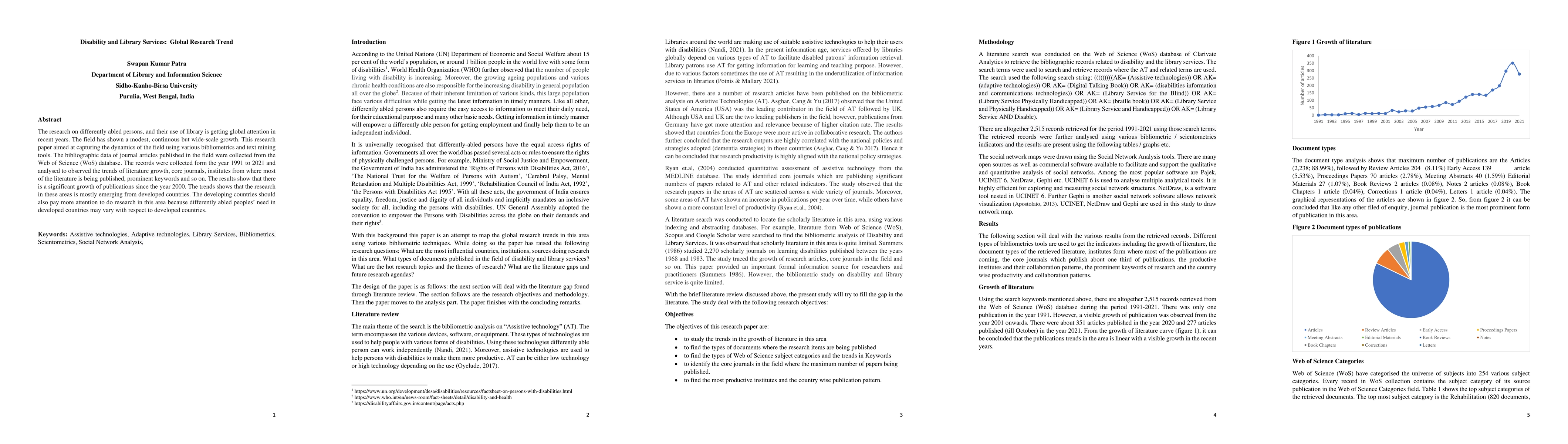 Thumbnail for Disability and Library Services: Global Research Trend