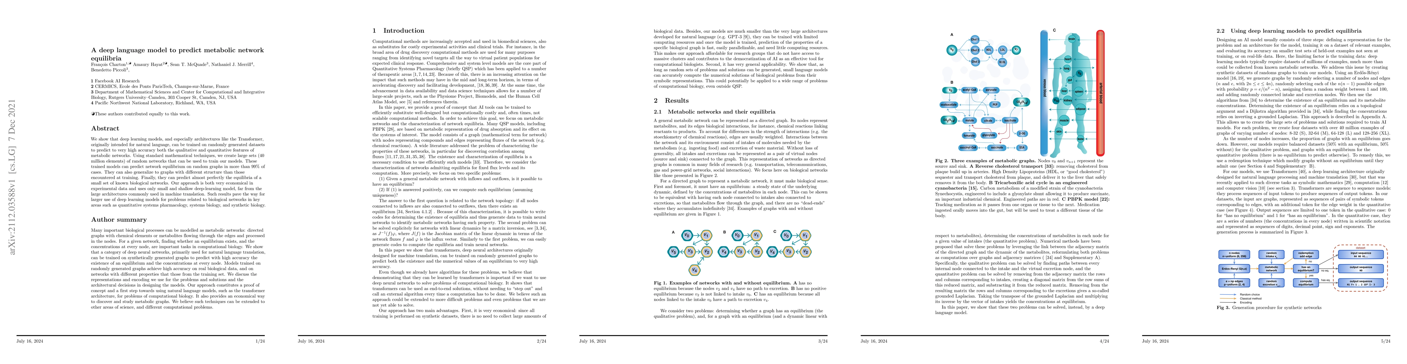 Thumbnail for A deep language model to predict metabolic network equilibria