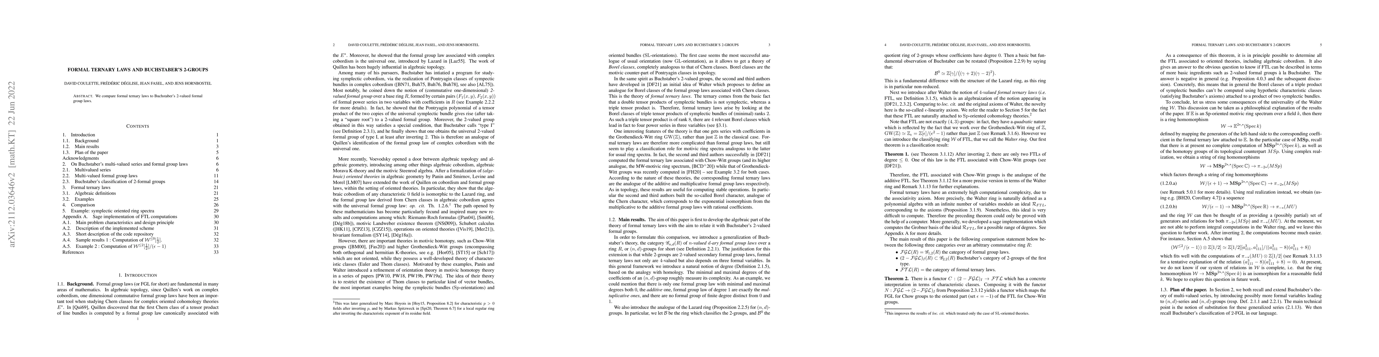 Thumbnail for Formal ternary laws and Buchstaber's 2-groups