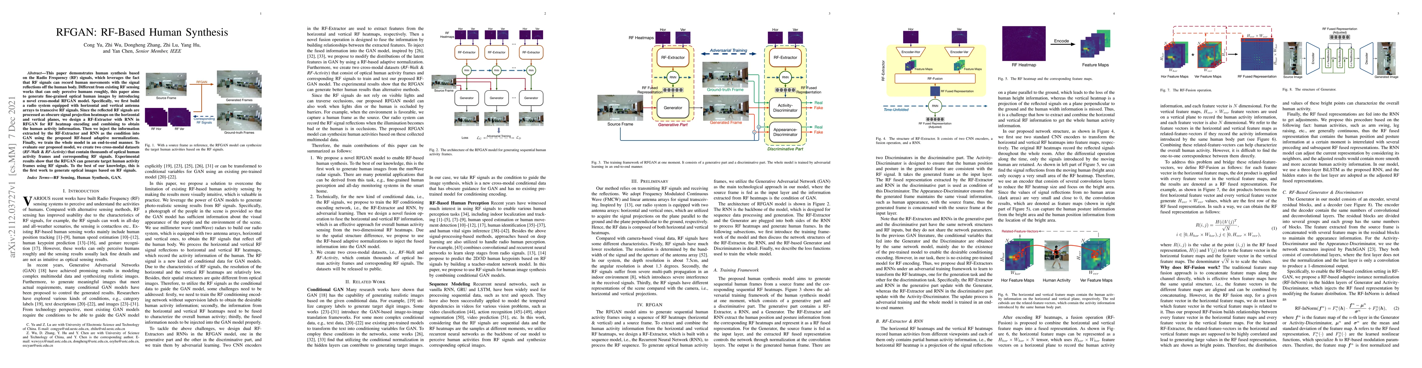 Thumbnail for RFGAN: RF-Based Human Synthesis