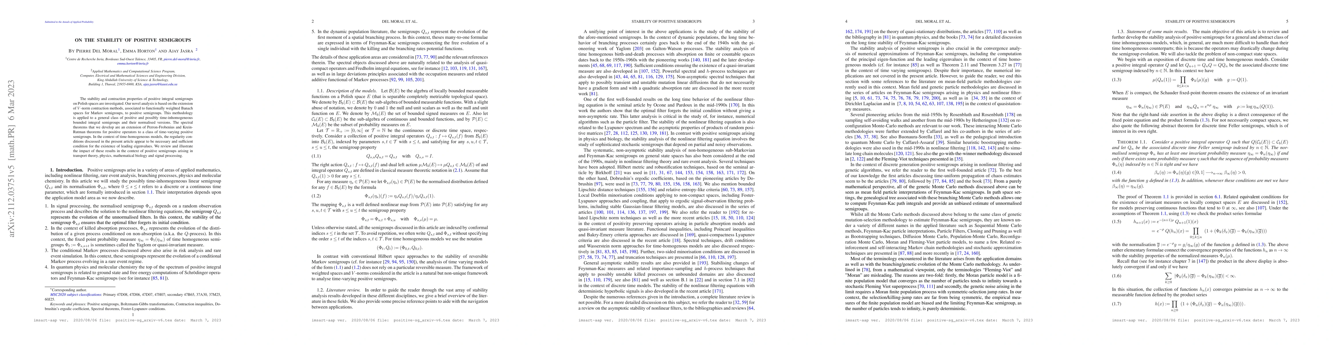 Thumbnail for On the Stability of Positive Semigroups