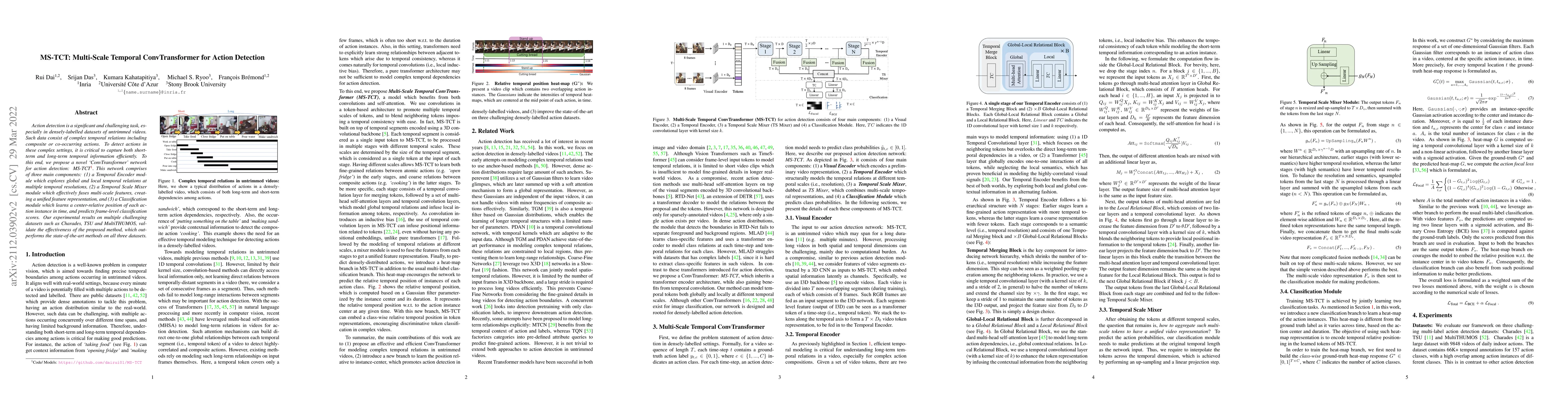Thumbnail for MS-TCT: Multi-Scale Temporal ConvTransformer for Action Detection