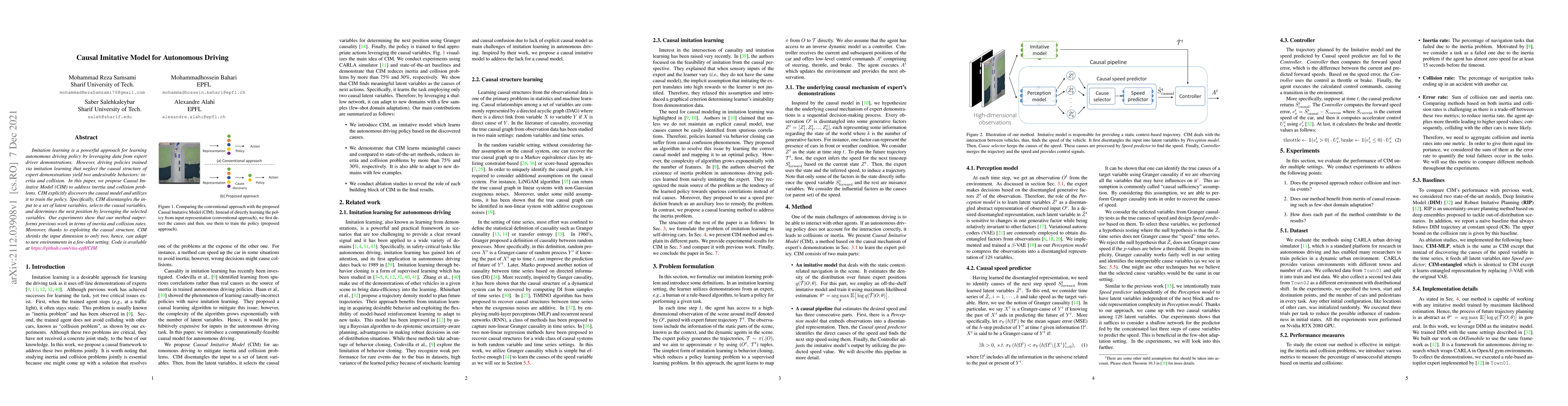 Thumbnail for Causal Imitative Model for Autonomous Driving