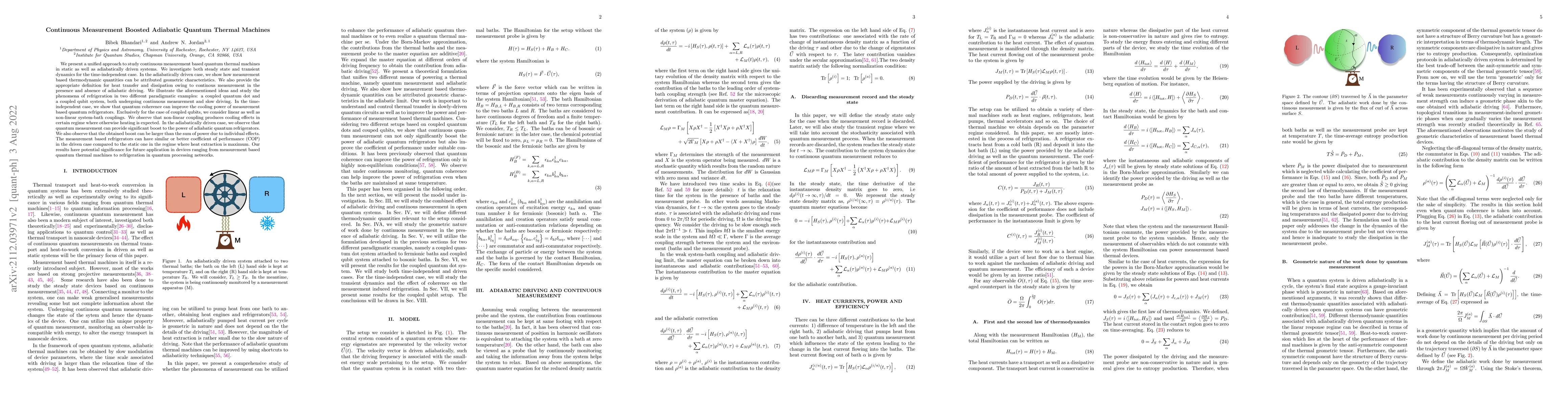 Thumbnail for Continuous Measurement Boosted Adiabatic Quantum Thermal Machines