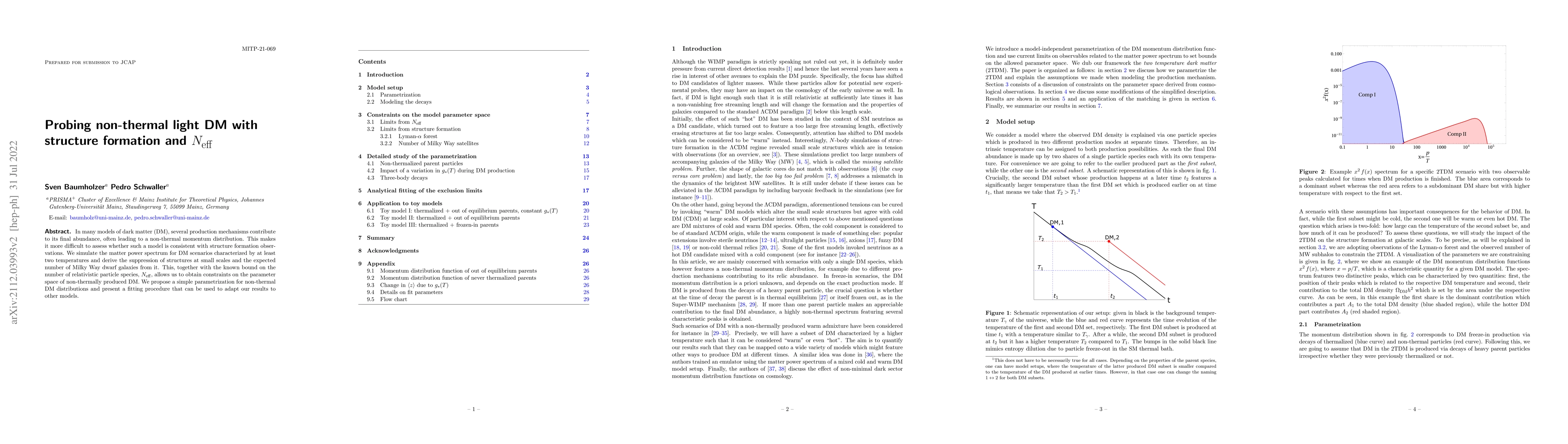 Thumbnail for Probing non-thermal light DM with structure formation and
  $N_\mathrm{eff}$