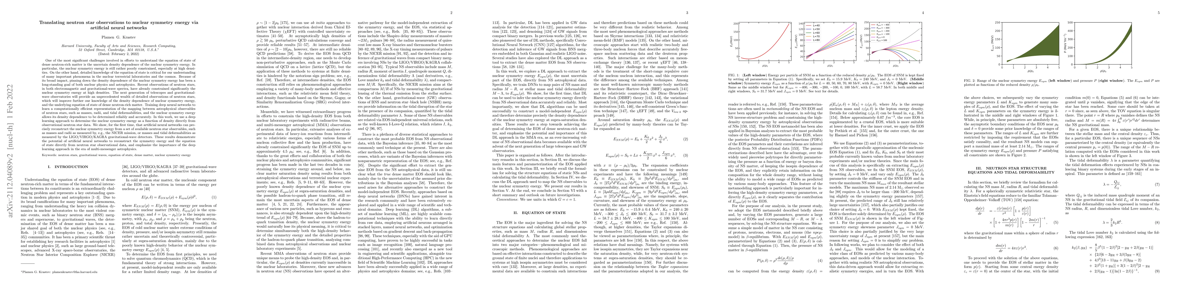 Thumbnail for Translating neutron star observations to nuclear symmetry energy via
  artificial neural networks