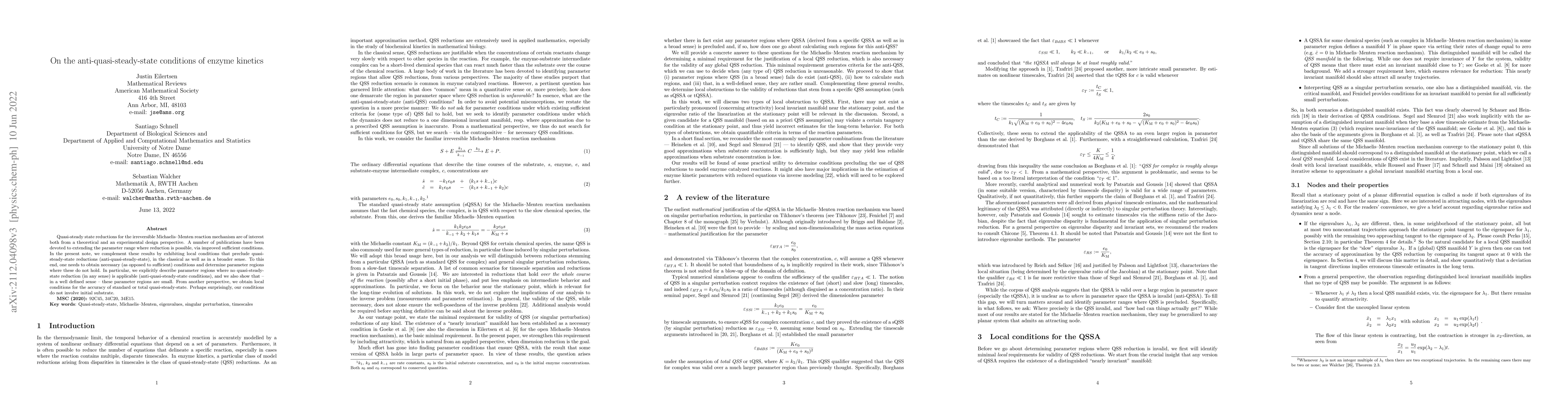 Thumbnail for On the anti-quasi-steady-state conditions of enzyme kinetics