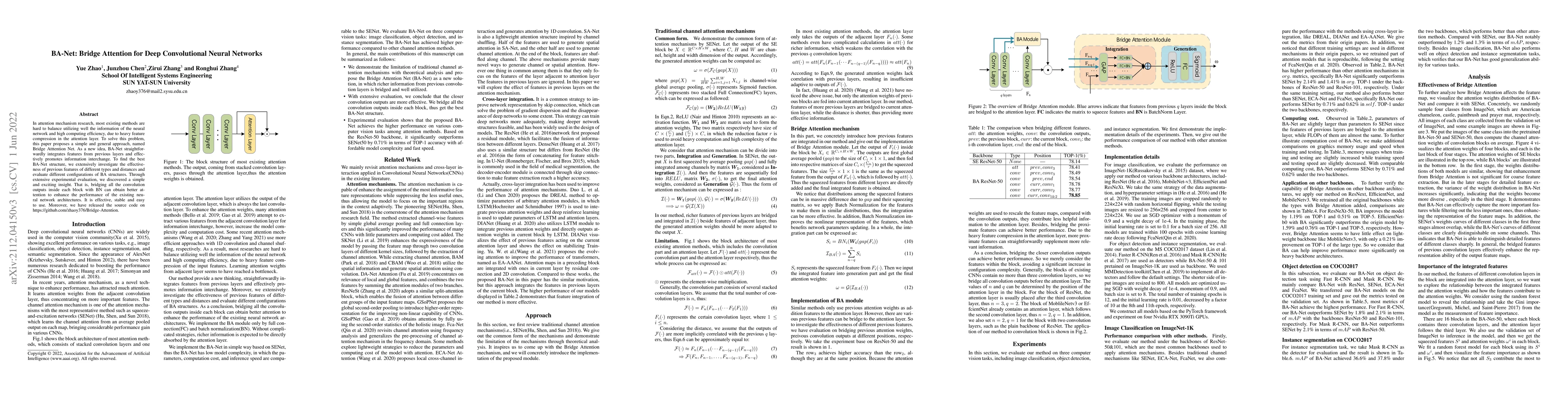Thumbnail for BA-Net: Bridge Attention for Deep Convolutional Neural Networks