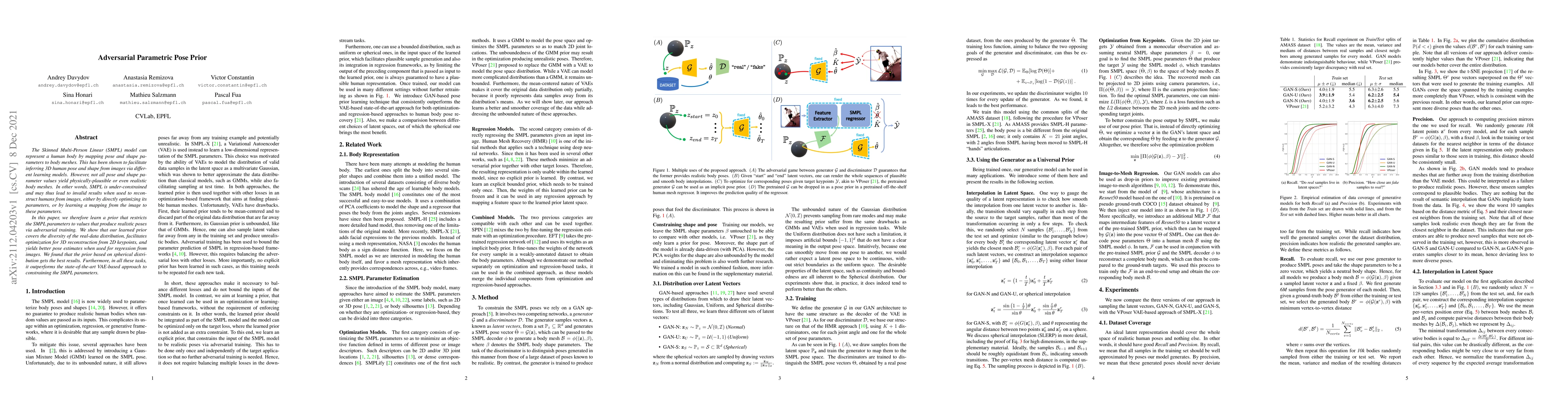 Thumbnail for Adversarial Parametric Pose Prior