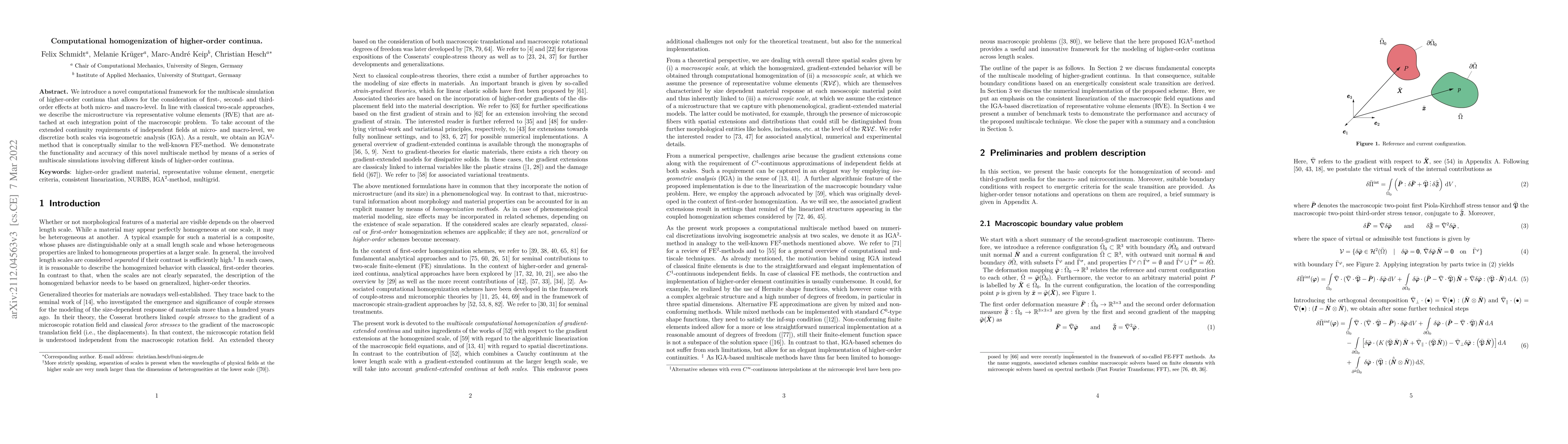 Thumbnail for Computational homogenization of higher-order continua