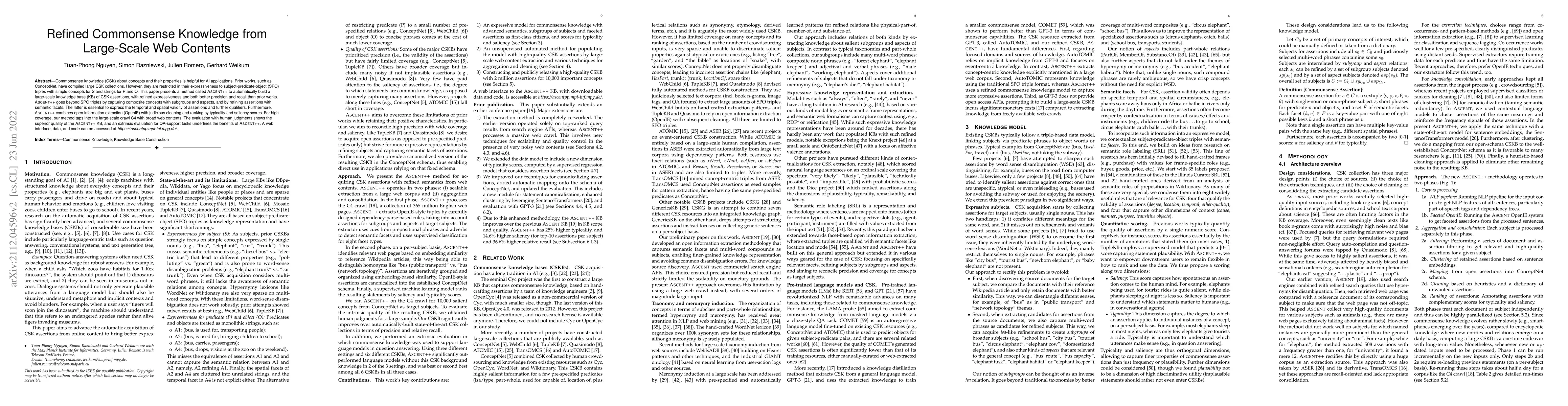 Thumbnail for Refined Commonsense Knowledge from Large-Scale Web Contents