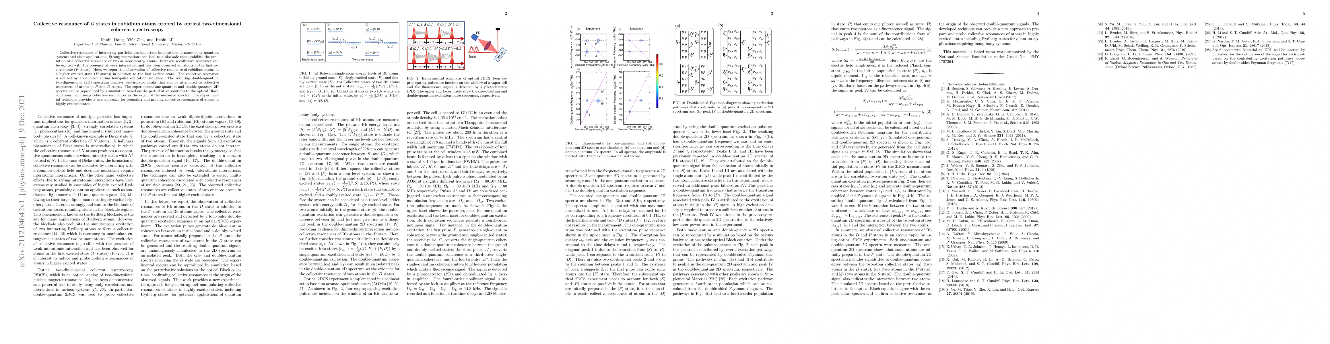 Thumbnail for Collective resonance of $D$ states in rubidium atoms probed by optical
  two-dimensional coherent spectroscopy