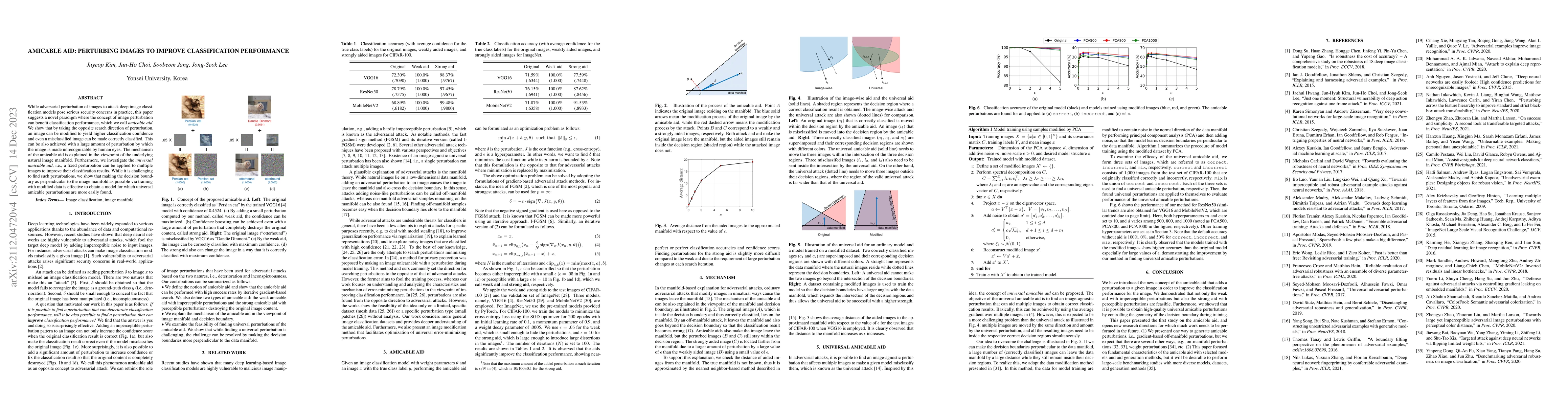 Thumbnail for Amicable Aid: Perturbing Images to Improve Classification Performance