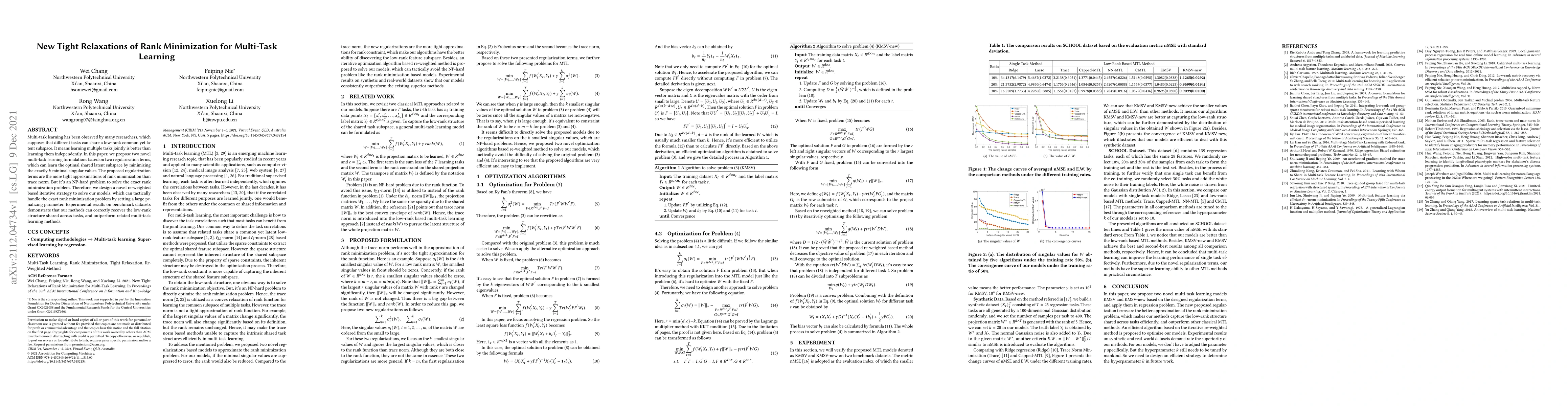 Thumbnail for New Tight Relaxations of Rank Minimization for Multi-Task Learning