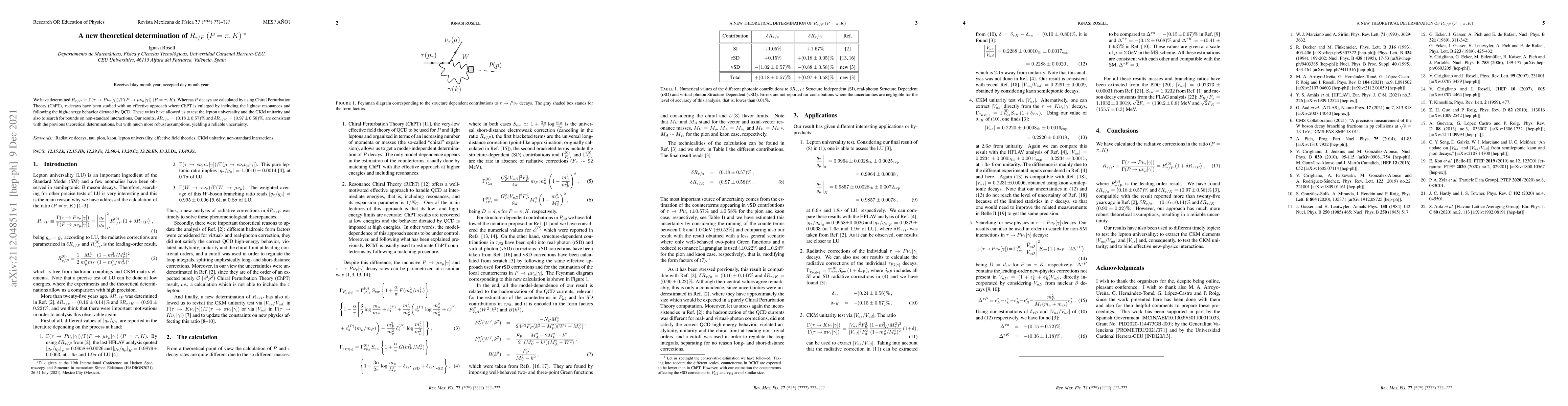 Thumbnail for A new theoretical determination of $R_{\tau/P}$ $(P=\pi,K)$