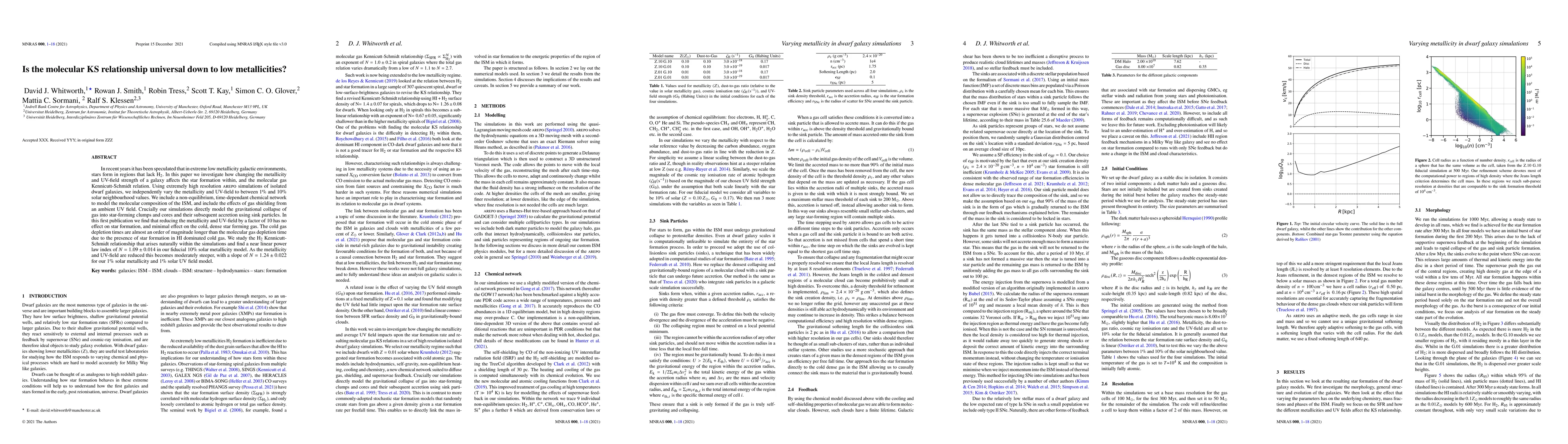 Thumbnail for Is the molecular KS relationship universal down to low metallicities?