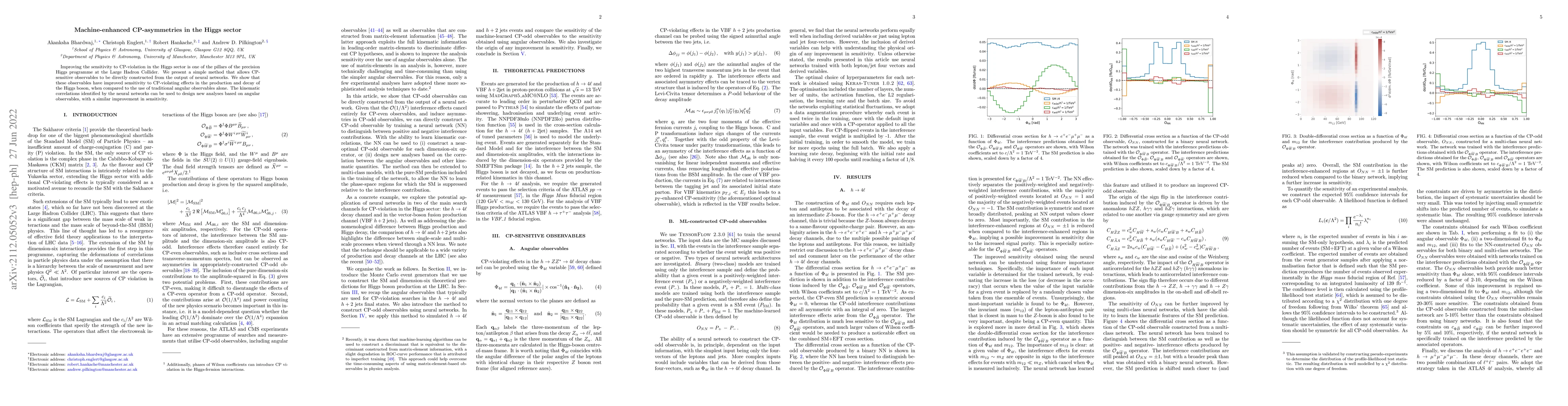 Thumbnail for Machine-enhanced CP-asymmetries in the Higgs sector
