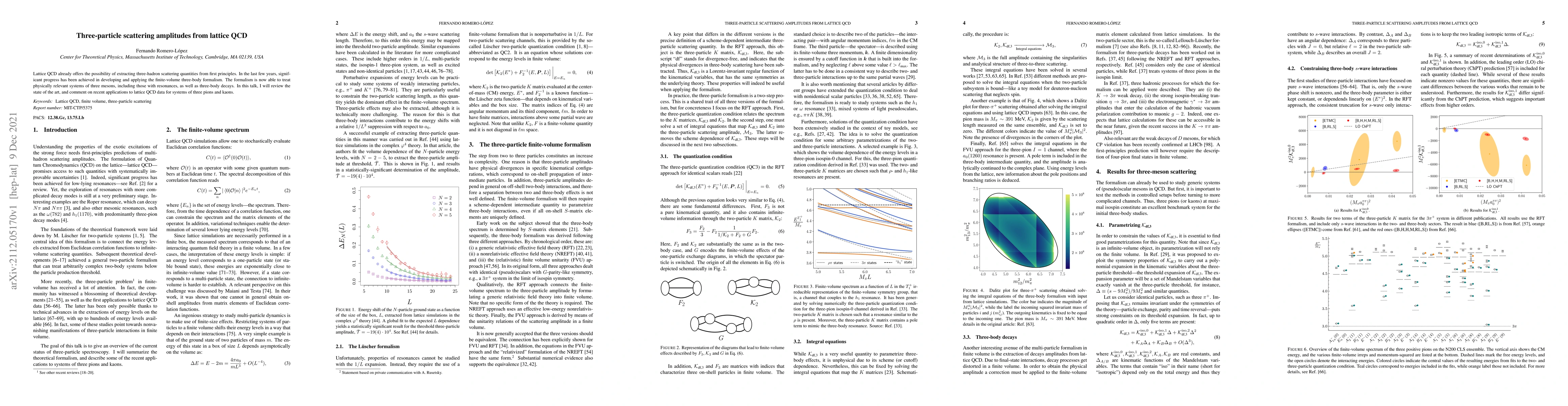 Thumbnail for Three-particle scattering amplitudes from lattice QCD