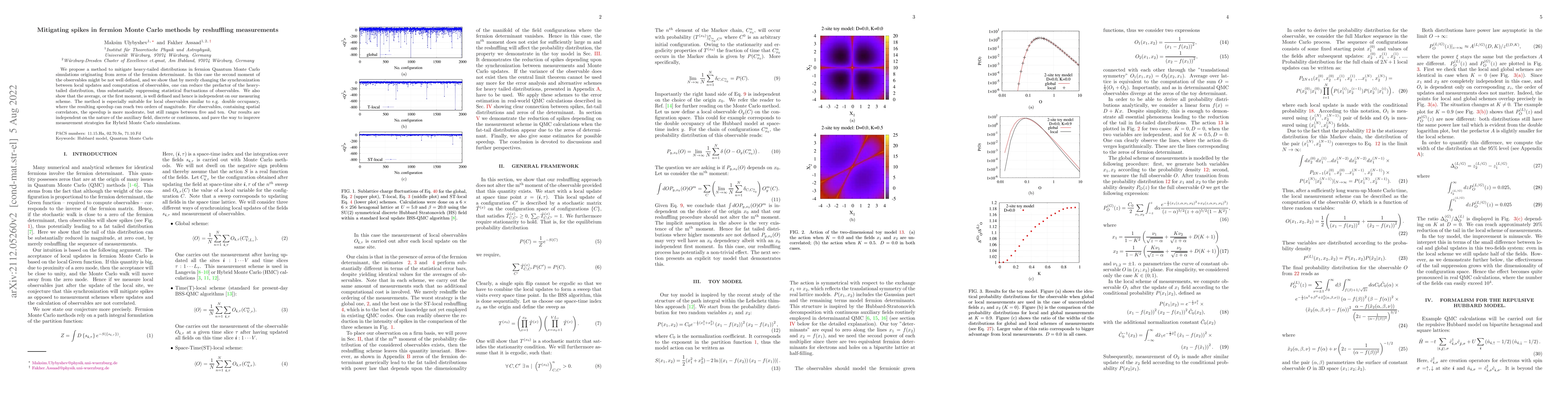 Thumbnail for Mitigating spikes in fermion Monte Carlo methods by reshuffling
  measurements