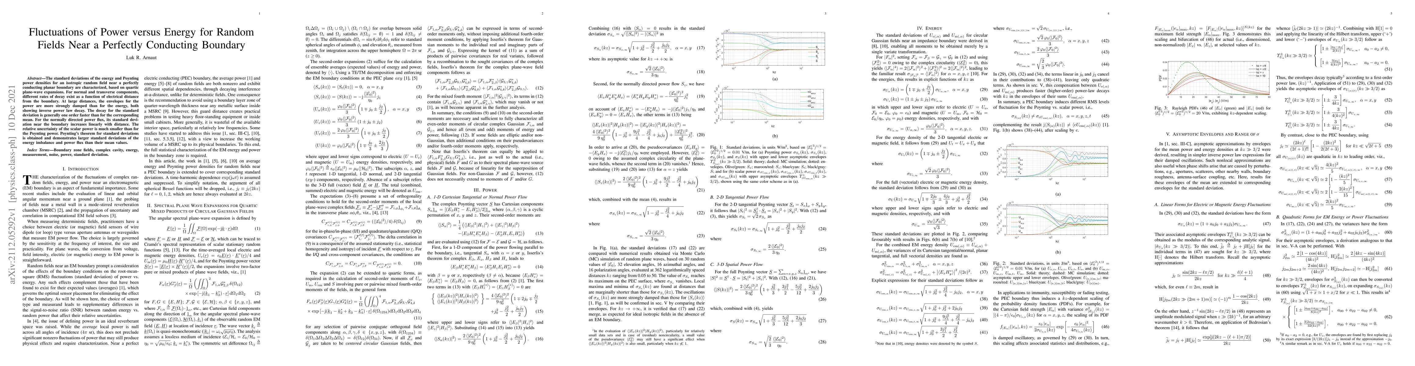 Thumbnail for Fluctuations of Power versus Energy for Random Fields Near a Perfectly
  Conducting Boundary
