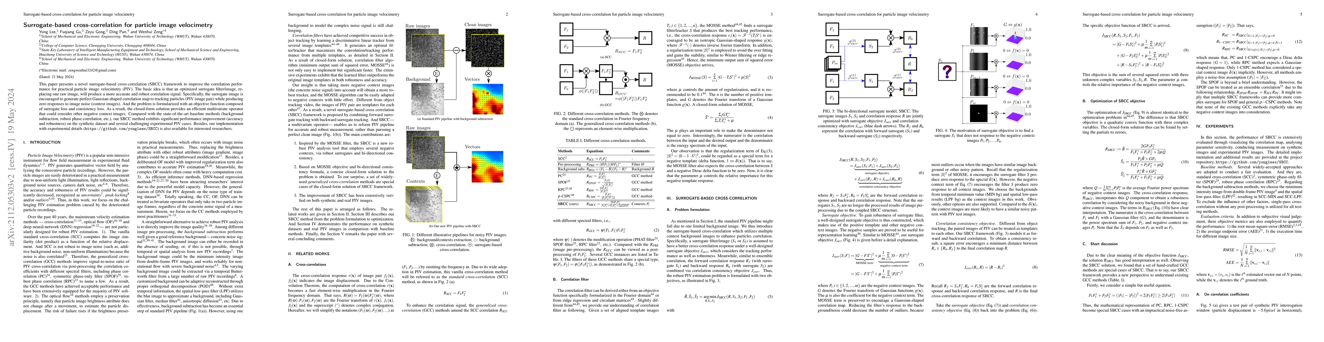 Thumbnail for Surrogate-based cross-correlation for particle image velocimetry
