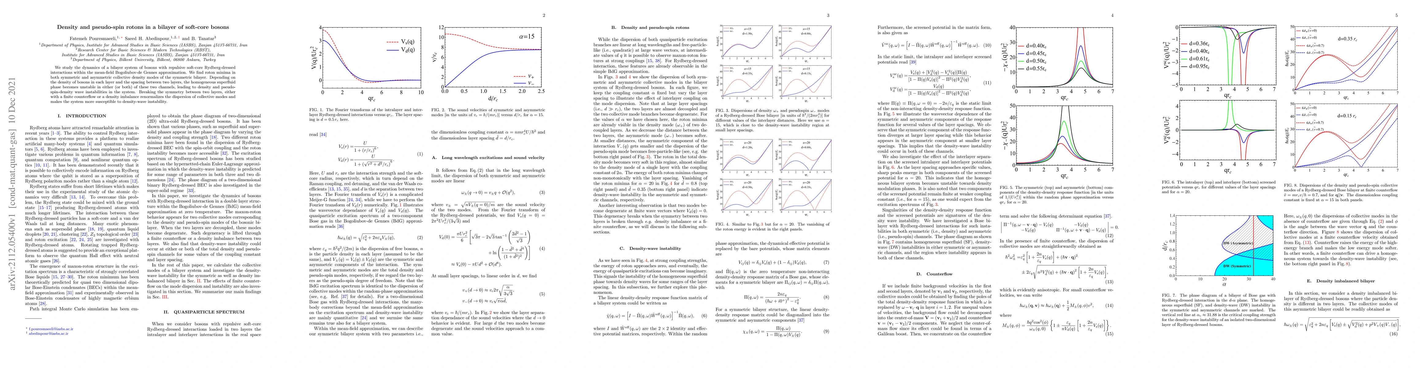 Thumbnail for Density and pseudo-spin rotons in a bilayer of soft-core bosons