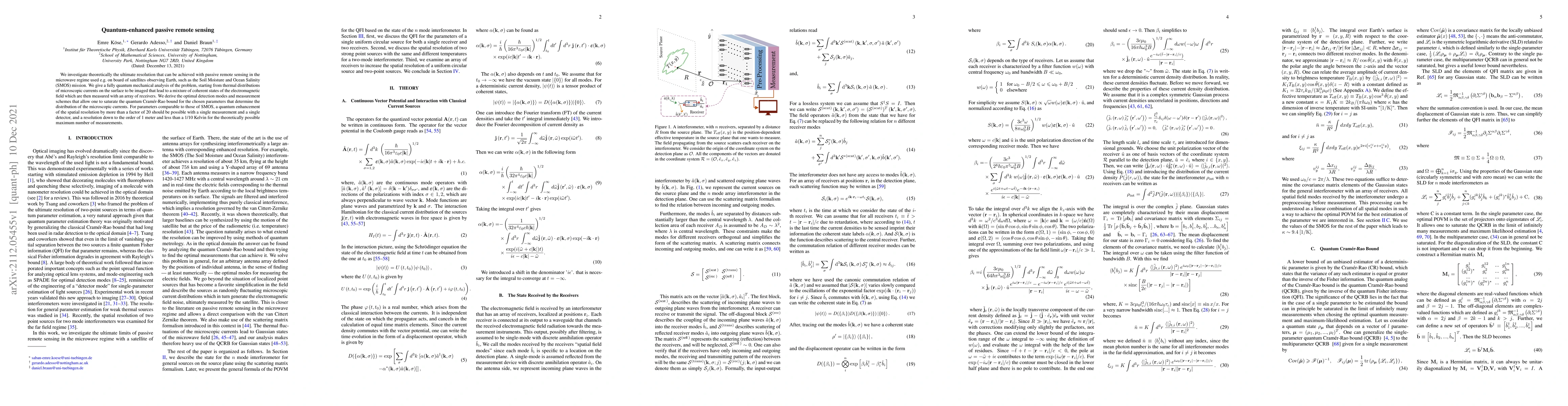 Thumbnail for Quantum-enhanced passive remote sensing